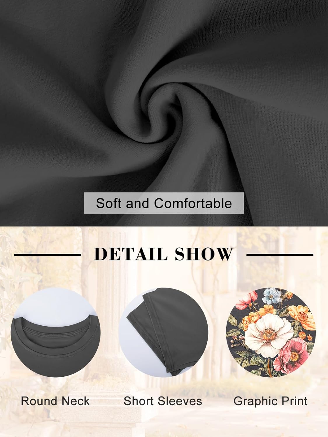 Christian Shirts for Women Oversized Crewneck Religious Faith Graphic Tees Short Sleeve Loose Vintage God is Good T Shirts - Image 6