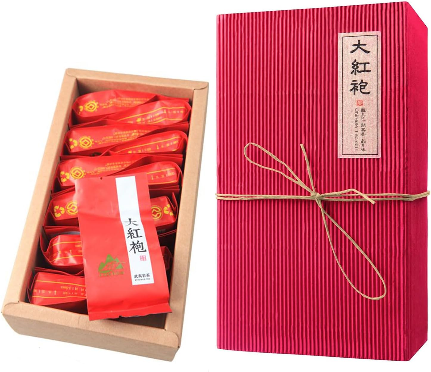 Luxtea® Chinese Top10 Famous Tea – Wuyi Da Hong Pao / Rock Tea / Big Red Robe / Dahongpao Oolong Black Tea – Grade AA