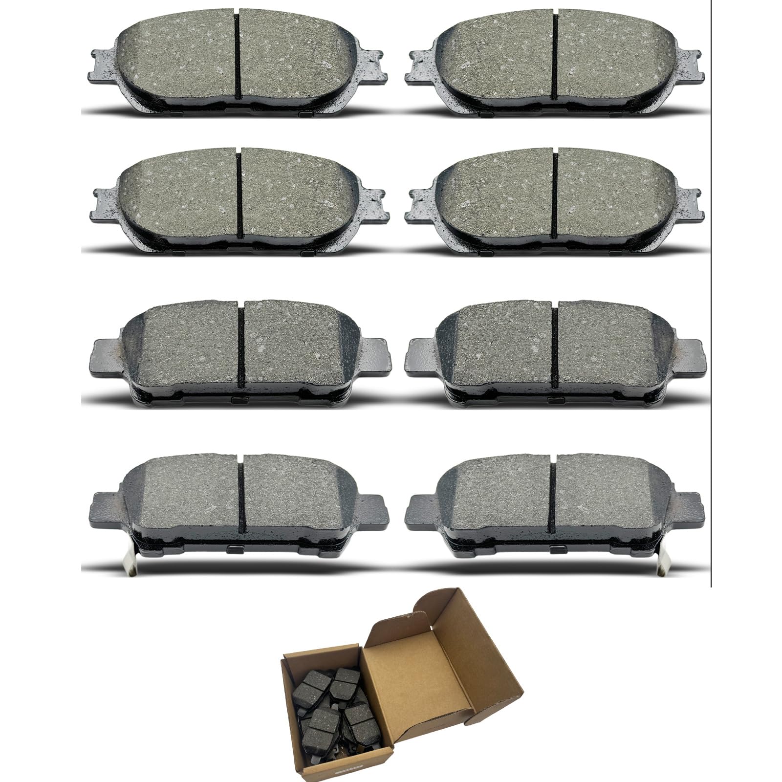 CCTECHMASS Brake Pads Set (Sienna 2004–2010)