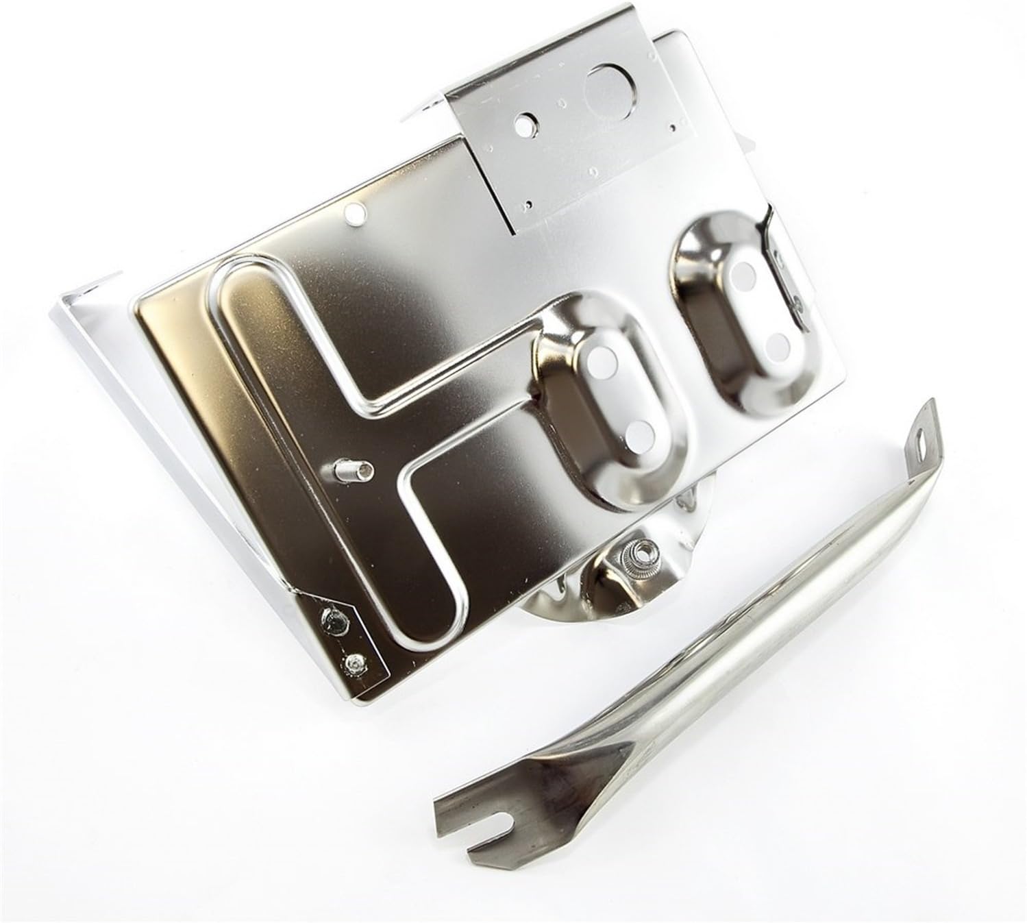 Omix-Ada | 17260.01 | Battery Tray, Stainless Steel | OE Reference: 5764665ST | Fits 1976-1986 Jeep CJ