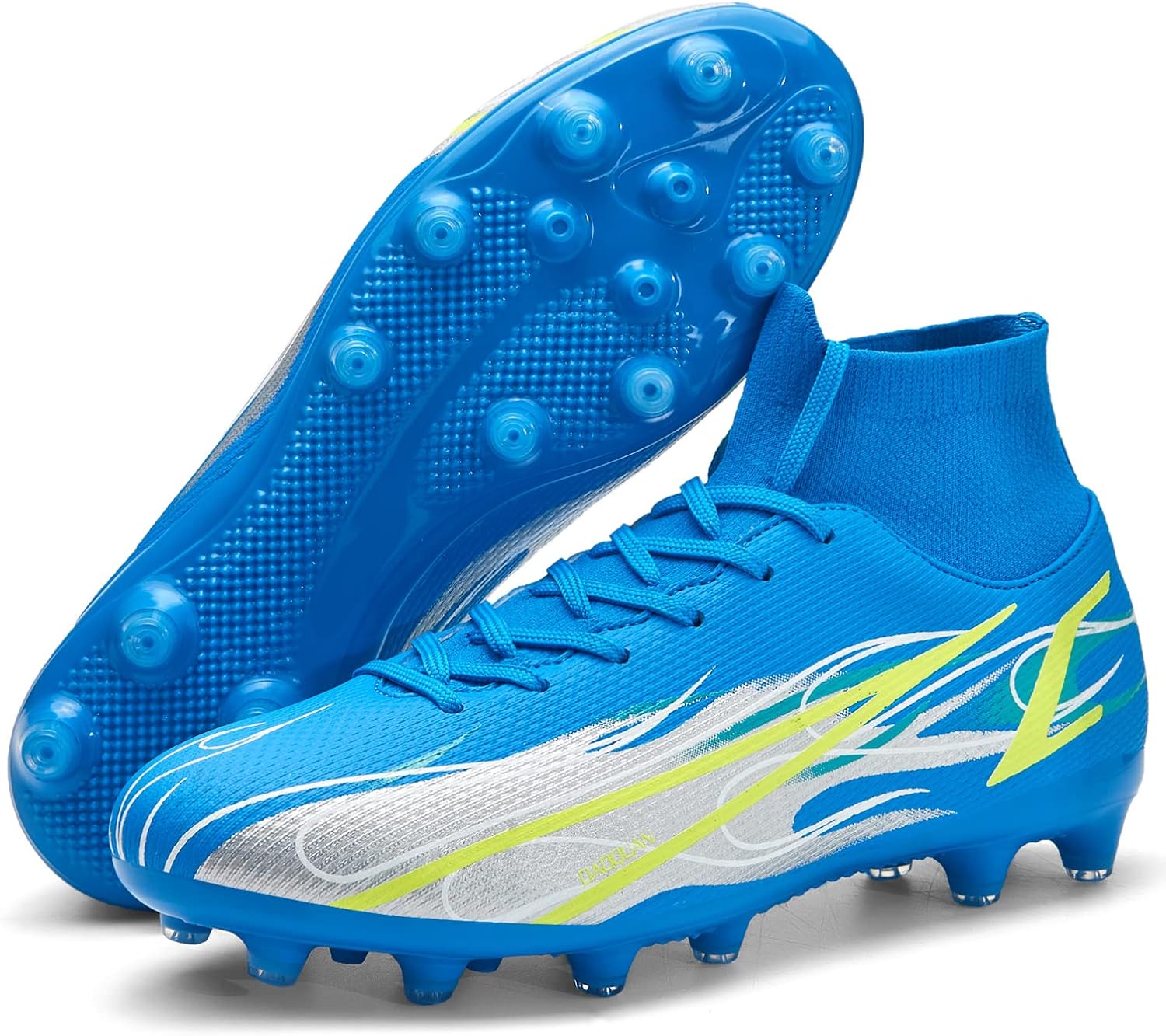 Buy ASOCO DREAM Soccer Shoes Men's Firm Ground Soccer Cleats Outdoor