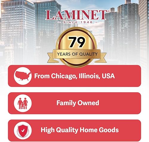 Miniatura 7 de LAMINET - Almohadillas protectoras de mesa de alta resistencia con borde elástico grueso y caída personalizable