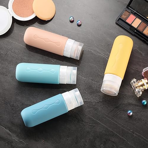 Miniatura 32 de Gemice botellas de viaje para artículos de aseo personal, aprobados por la TSA, tamaño de viaje, contenedores sin bisfenol A, a prueba de fugas, Azul