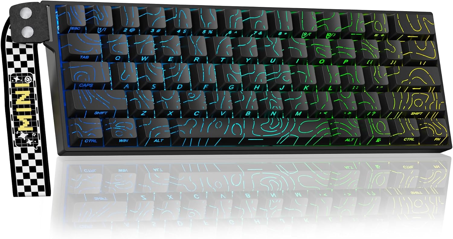 Aula MINI60 HE MAX Wireless Gaming Keyboard 60% Magnetic Switch Keyboard