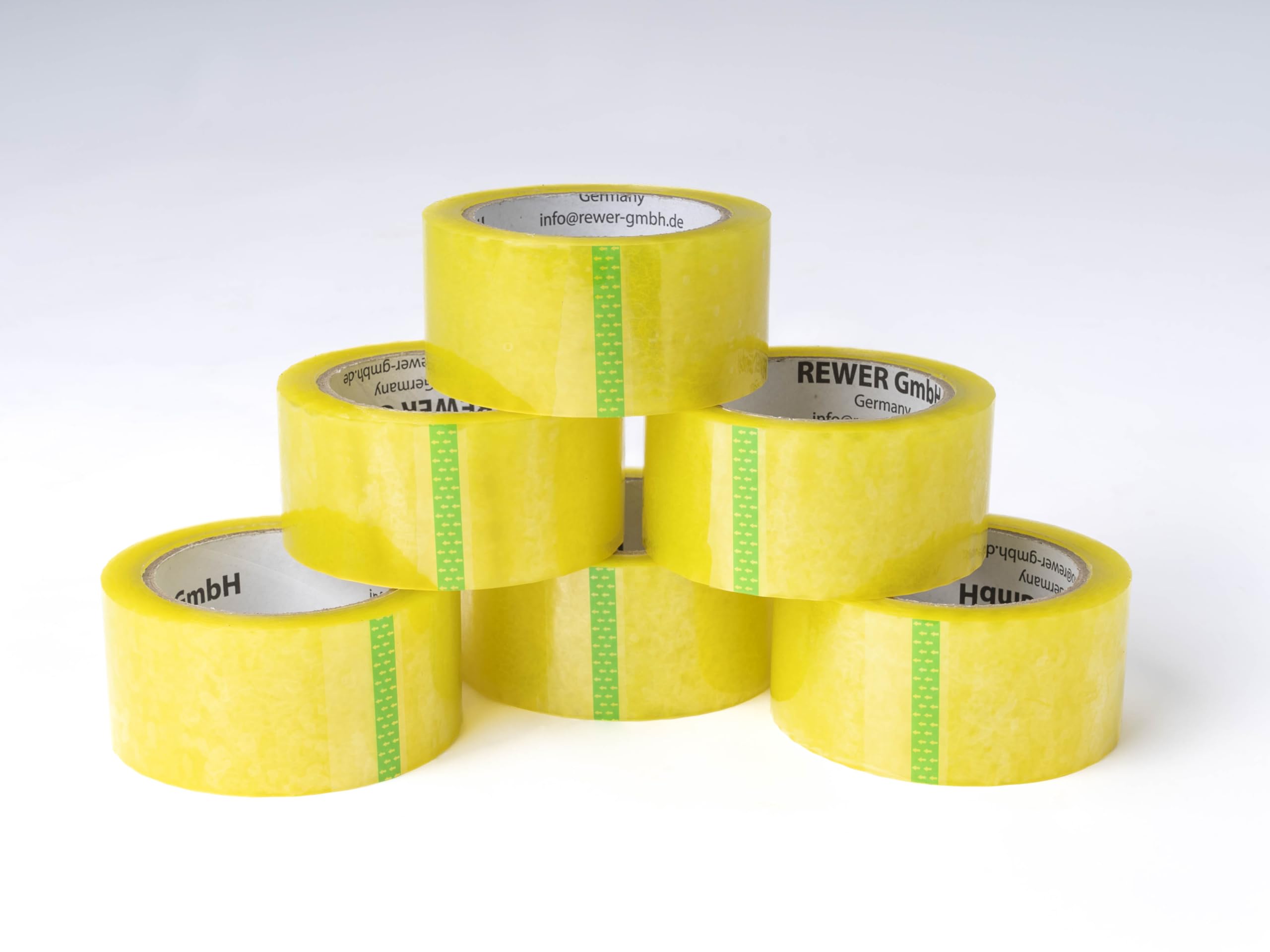 TwoTracks Klebeband, Paketklebeband, Verpackungsklebeband, Extra Strong, 50mm x 66m (144)
