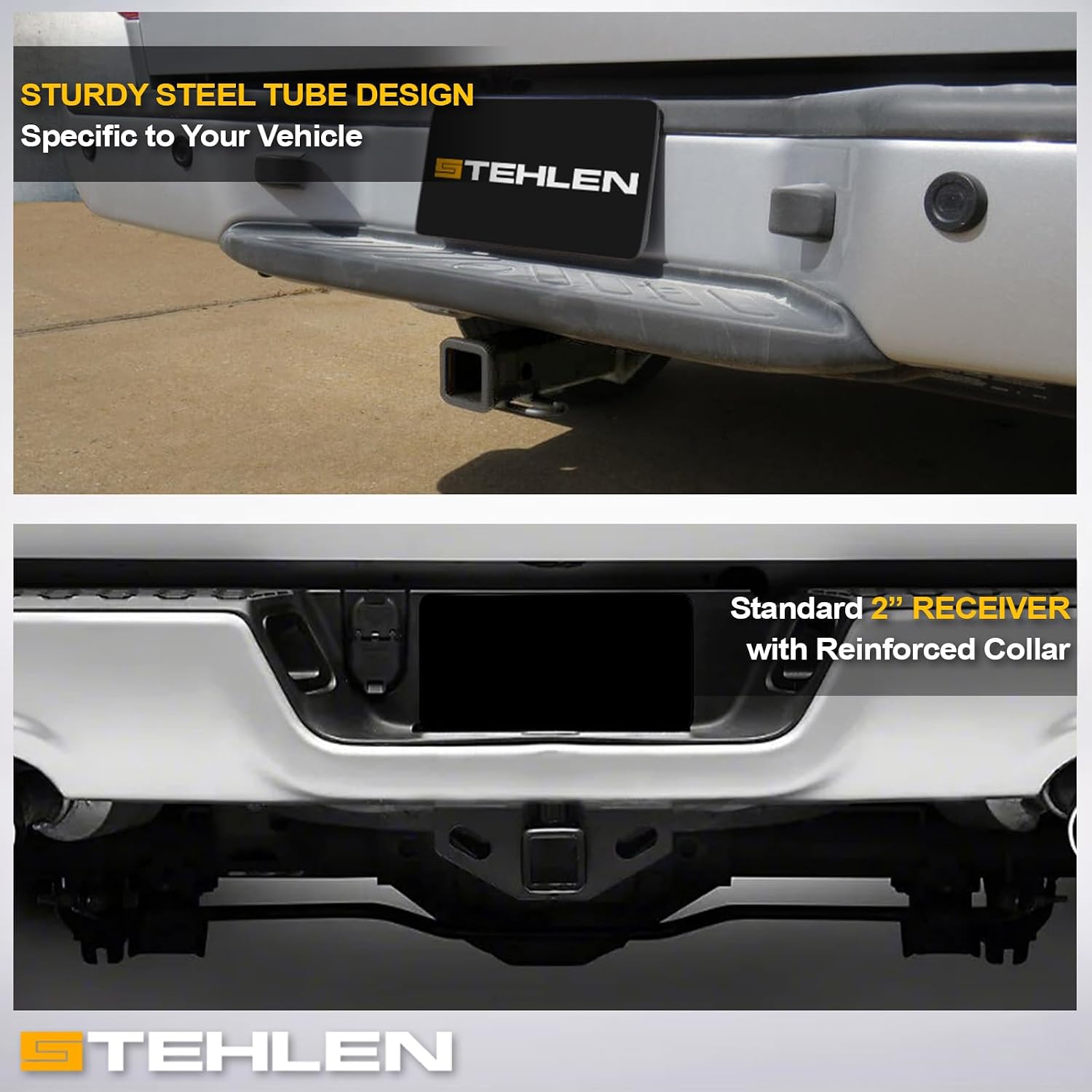 Stehlen 733469489078 Compatible with 2004-2015 Titan Class 3 Trailer Tow Hitch Receiver 2"
