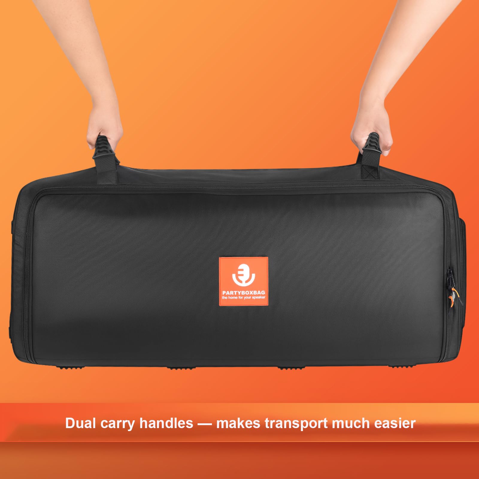 Étui de protection de voyage pour haut-parleur compatible avec JBL PartyBox 720, sac de rangement pour haut-parleur portable pour voyage en plein air