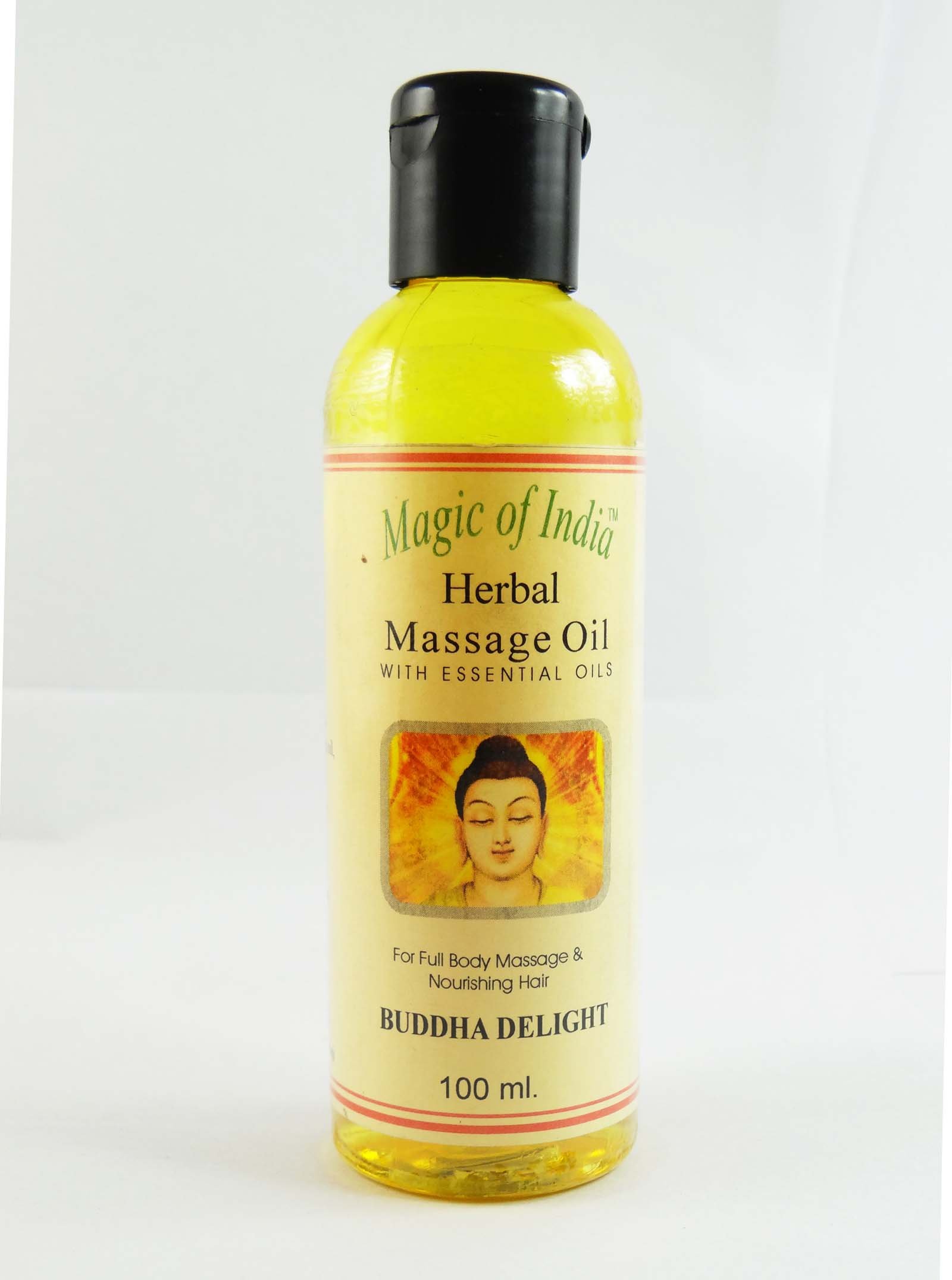 Bouddha Delight magie de l'Inde Herbal massage huile essentielle pour 100 ml Full Body