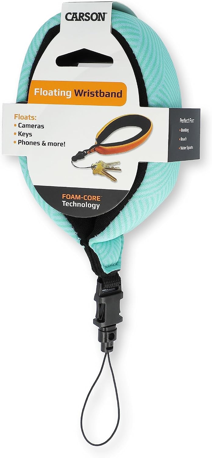 Carson Floating Wrist Strap with Lightweight Foam Core Technology