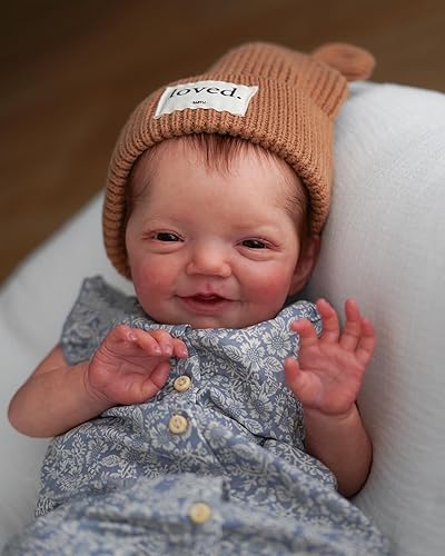 Miniatura 6 de Anano Reborn Baby Dolls 20" Full Silicone Body Realistic Newborn Girl Anatomically Correct Lifelike Collectible Infant Doll Ultra-Realistic Features