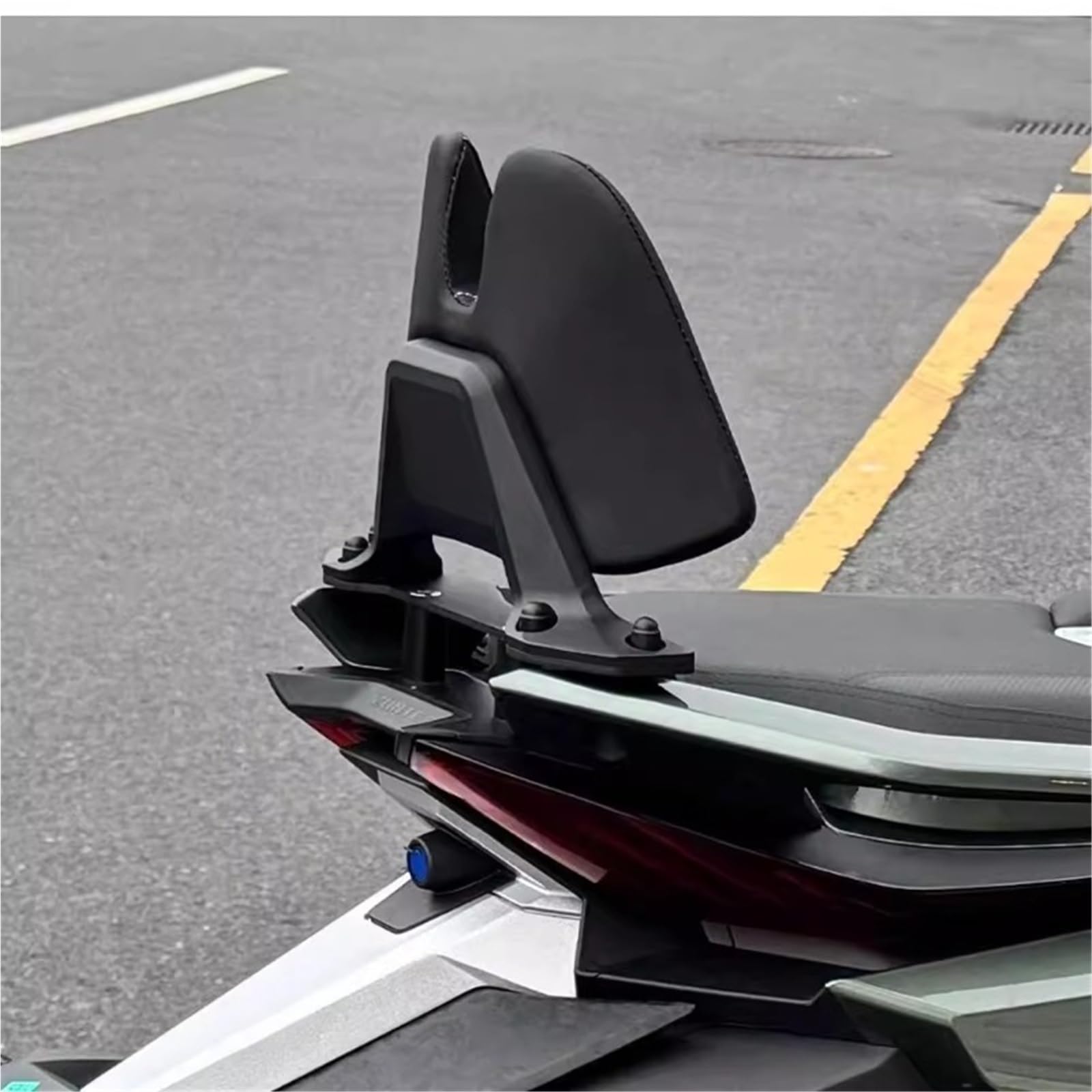 Sissy Bar Portabagagli Adatto per ZONTES 368G Moto Passeggero Schienale Cuscino Schienale Supporto Lombare Accessori per la Modifica Supporto per lo schienale(Instrument cover)