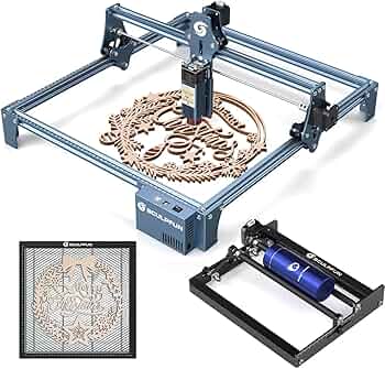 Amazon.co.jp: SCULPFUN S9 彫刻機、カッター、超微細ビーム整形技術