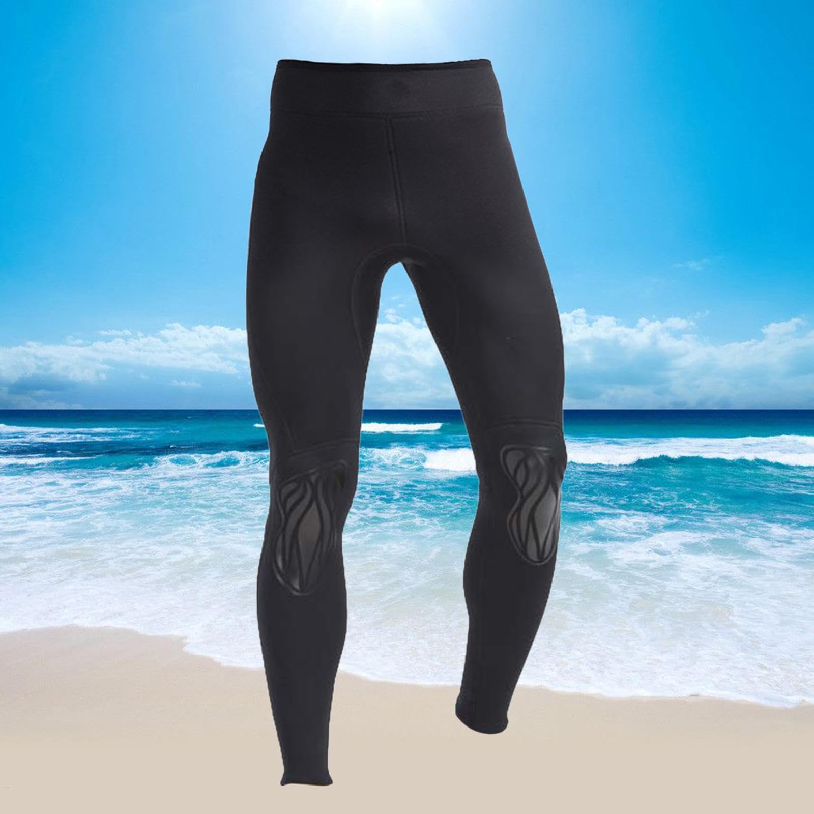 Plongez en Toute sécurité avec ce Pantalon de Combinaison en néoprène 3 mm, résistant pour aux poux de mer. Pantalon Long pour Sports Nautiques