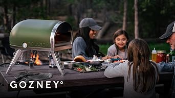 Roccbox di Gozney Forno per pizza da esterno - Include paletta per pizza  professionale - Alimentato a gas, con placca in pietra e fiamma rotante -  Termometro integrato e copertura anti-ustione - Verde : Amazon.it: Giardino  e giardinaggio