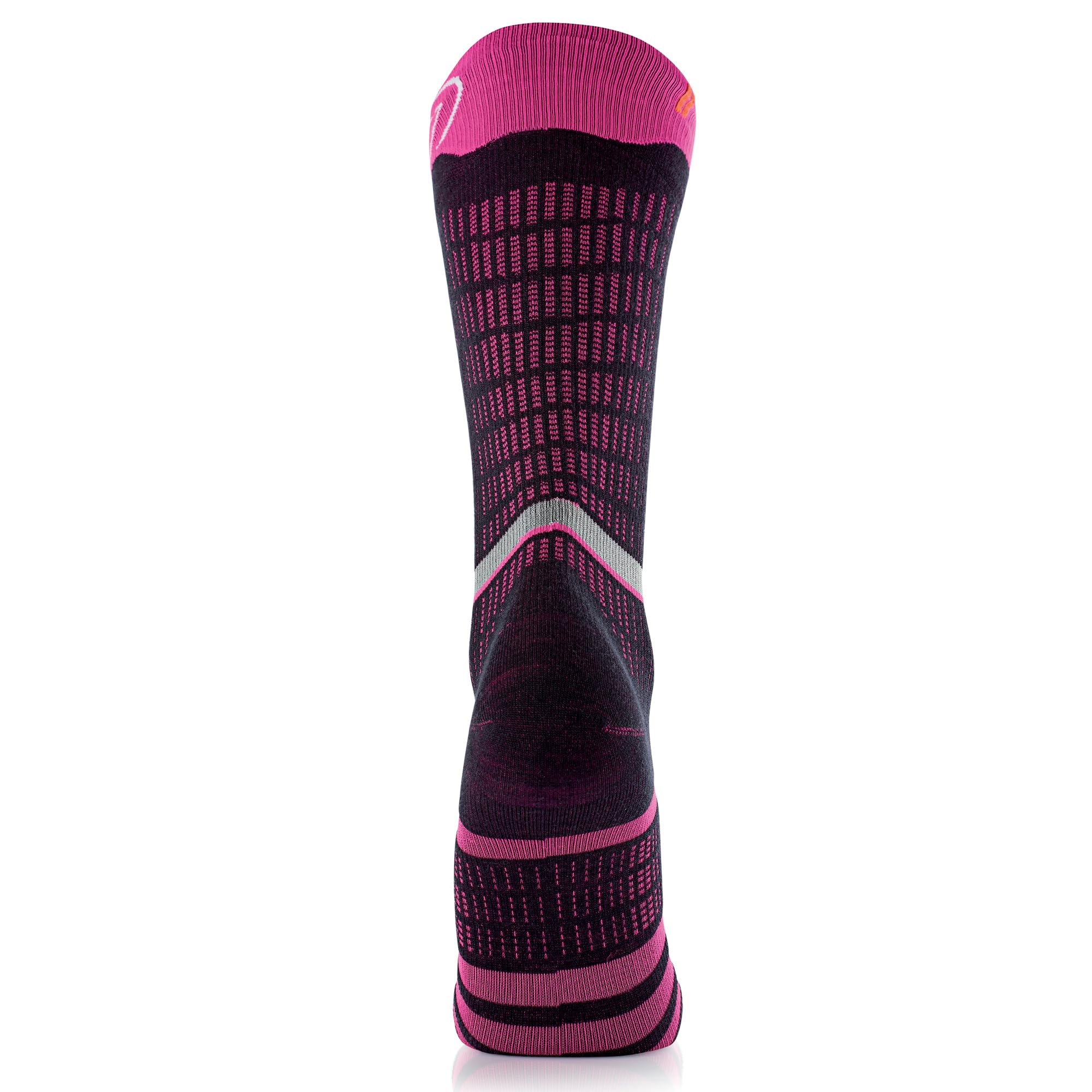 Sidas Chaussettes de Ski et Snowboard pour femme, Lot de 2 paires, En laine Mérinos, Isolation contre le froid et Respirantes, Zones de Confort et de Protections