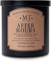 Vista 1 de Manly Indulgence After Hours - Velas perfumadas para hombres, 16.5 onzas, una sola mecha, cera de mezcla de soja premium, 60 horas de combustión