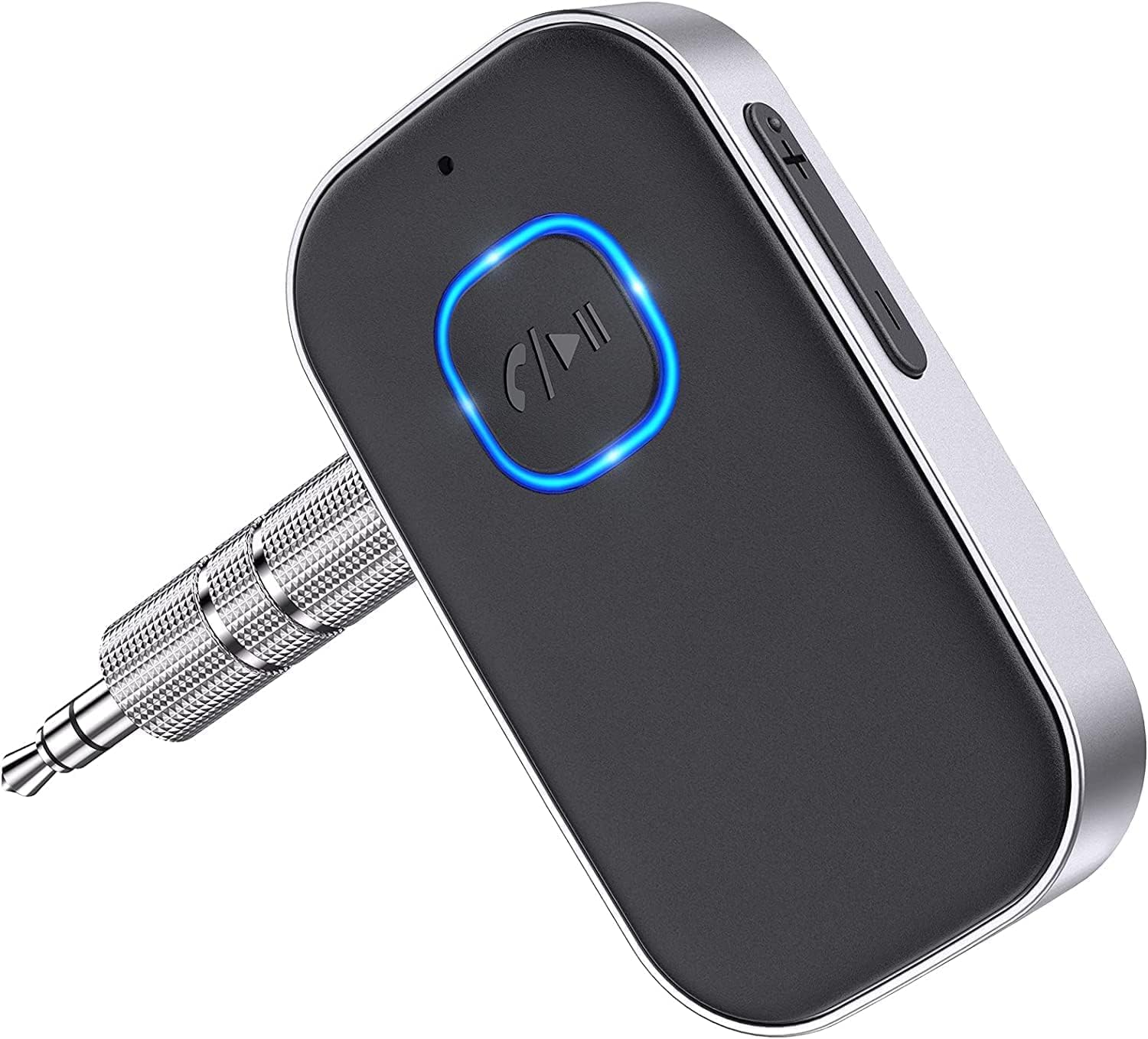 MofishBluetooth AUX Adapter for Car, Upgraded Bluetooth 5.0 Music Receiver, Wireless Audio Receiver for Home Stereo/Wired Headphones/Speakers