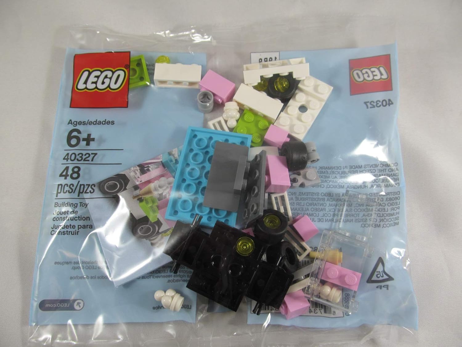 LEGO Ice Cream Truck Polybag Mini Build Set 40327, 48 Pieces