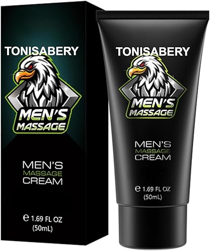 Gel de masaje extra fuerte para hombre - Crema de masaje Power para hombre 1.7 fl oz (EAG)