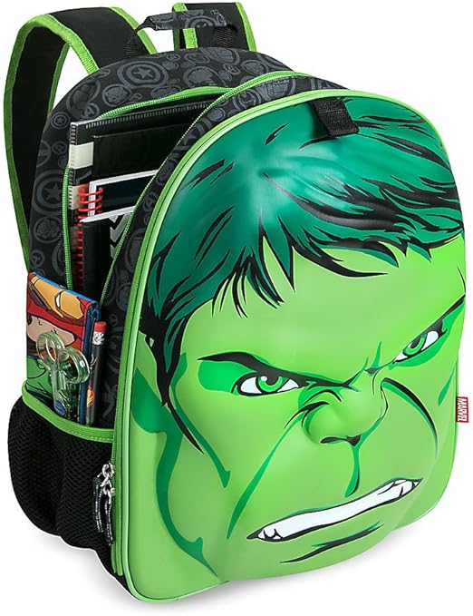 hulk backpack and lunchbox