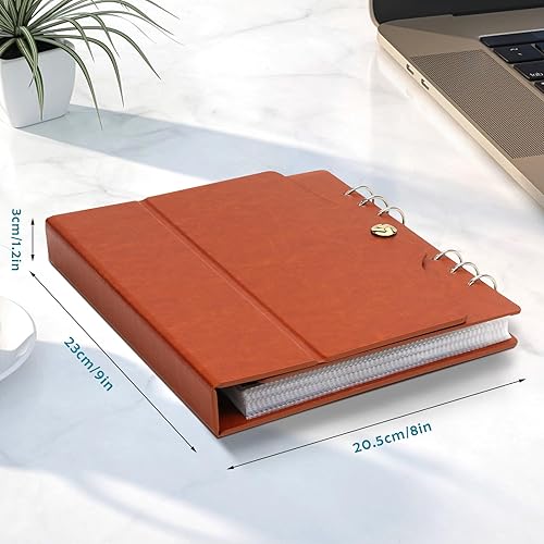 Miniatura 5 de ZEEYUAN Álbum de fotos de pie de 4 x 6 pulgadas con calendario de escritorio de enero de 2024 a junio de 2025, 40 bolsillos de 4 x 6 pulgadas para