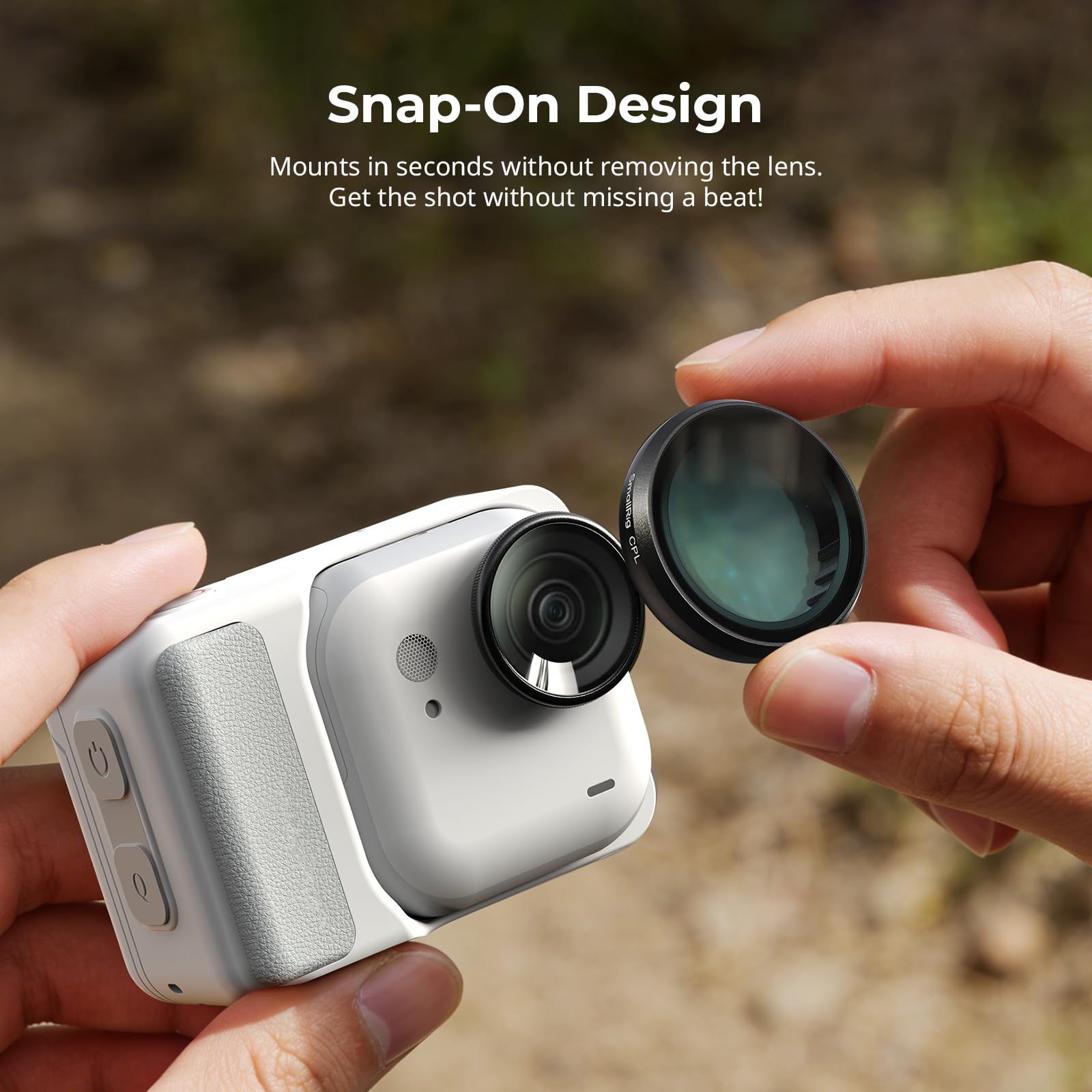 SMALLRIG CPL Filter for Insta360 GO Ultra 6087