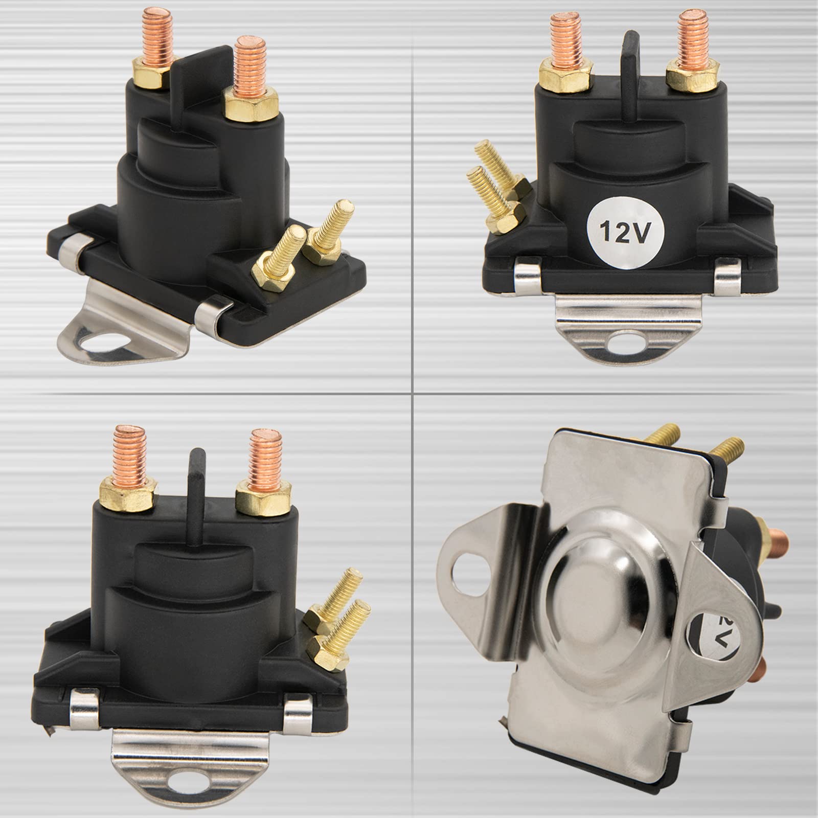 12V (2pcs) Power Trim Solenoid Switch - 89-96158T Solenoid, for
