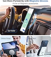 Vista 7 de TORRAS Funda magnética a prueba de golpes compatible con Samsung Galaxy Z Fold 6 con soporte para S Pen [compatible con Magsafe]