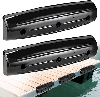 Dock Fender Bumpers, Boat Dock Bumpers Straight-Edge Marine Fenders Side Guard, Soft UV-Resistant Marine