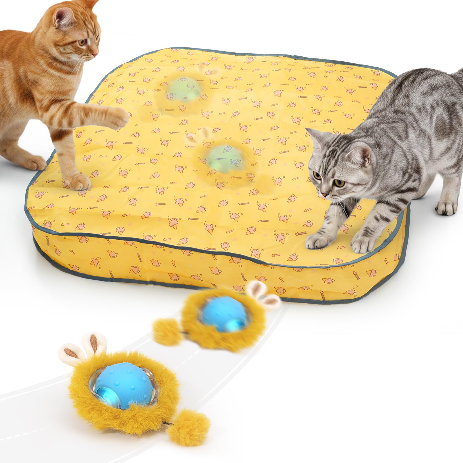 Jouets interactifs pour chat HGB : stimulant d'éveil intelligent