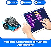 Vista 8 de Makeblock mBot2 Robot de Codificación para Niños, Soporte de Aprendizaje AI con Programación Scratch y Python, Kit de Robótica para Niños de 8 a 12