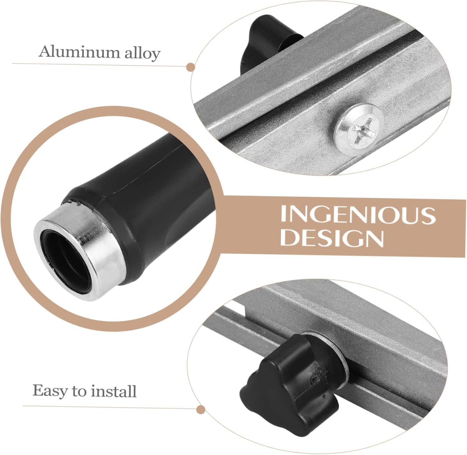 TEHAUX 4pcs Adjustable Paint Roller Handle Wall Paint Roller Frame for Ceiling DIY Painting Tools