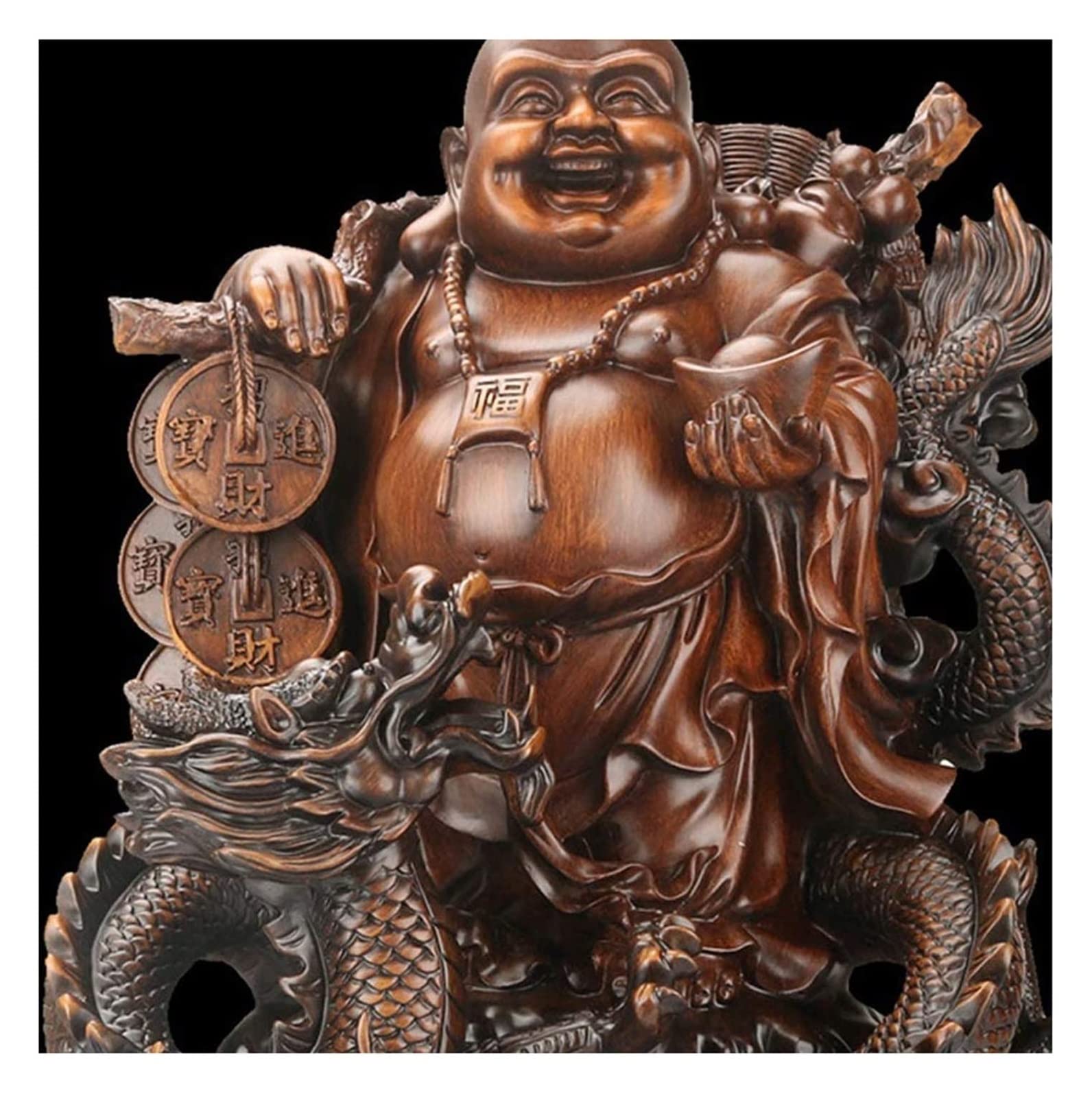 Do nauki grafika figurka dekoracyjne ozdoby rzeźby statuetka ozdoby figurka dekoracja domu Feng Shui ozdoby buddy do domu, śmiejący się figurki Buddy dekoracja domu biura błogosławieństwo