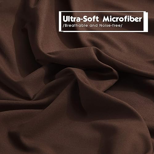 Miniatura 4 de HIG Juego de edredón alternativo de plumón de 3 piezas - Edredón reversible para todas las estaciones con funda de almohada - Relleno de edredón