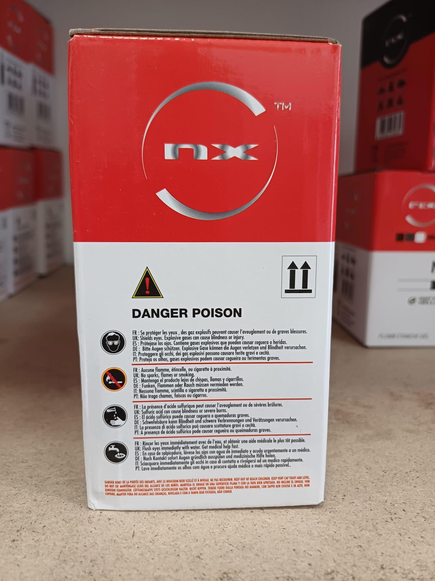 NX Batterie moto Gel NT12B-4 / YT12B-BS / YT12B-4 12V 10Ah