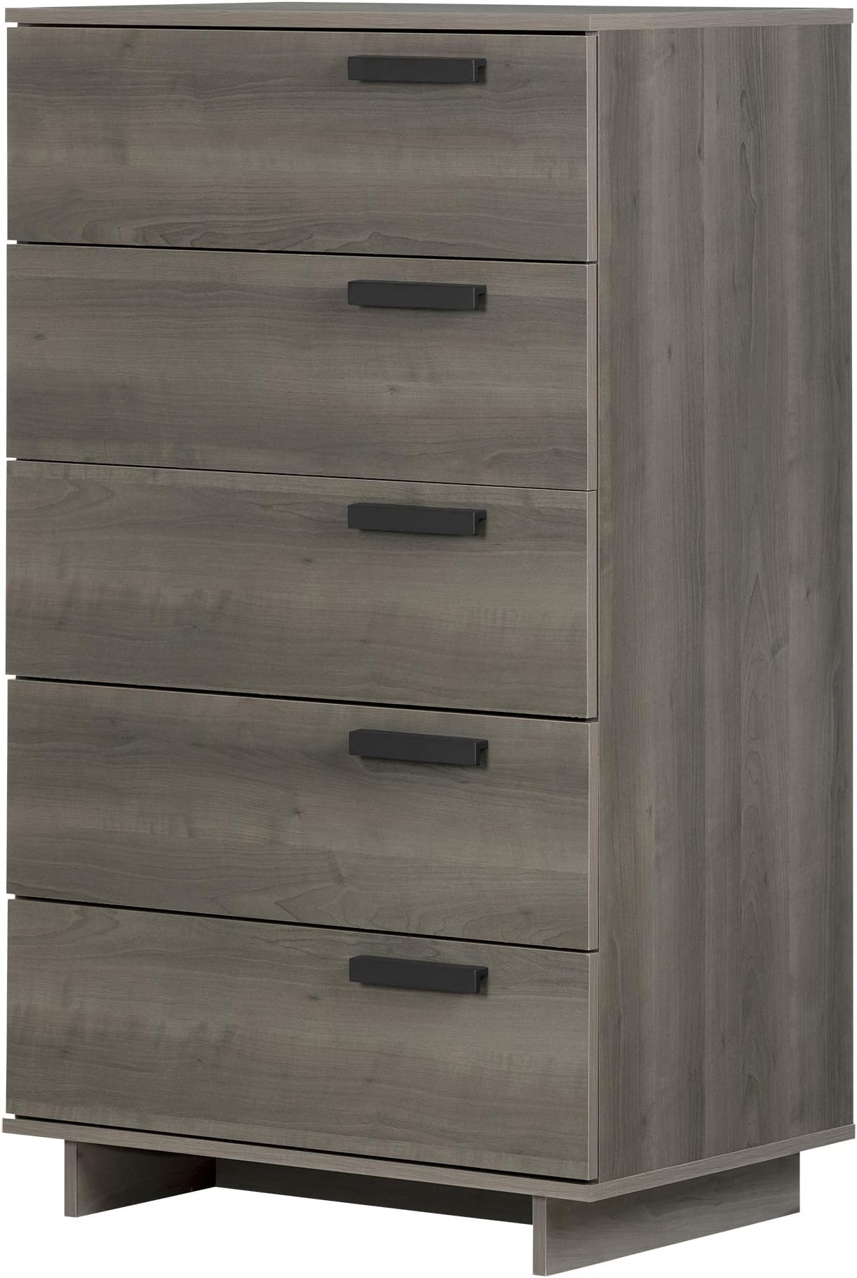 South Shore Cavalleri 5-Drawer Chest, Gray Maple