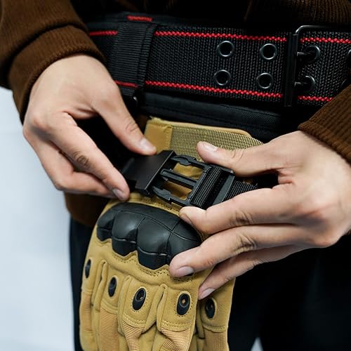 Miniatura 8 de MELOTOUGH Correas de guantes de bombero, soporte para guantes de trabajo con cinta reflectante, clips para guantes de acceso rápido para bomberos