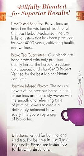 Vista 11 de Bravo Tea Kidney Strong Té de hierbas sin cafeína, 20 bolsas de té, 6