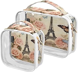 2 bolsas de cosméticos de la torre Eiffel de ...