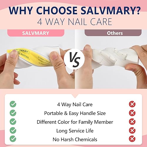 Miniatura 6 de Nail Shine Buffer Block Kit - All in One 4 Way Shiny Buffer Nail Shiner Polisher Buffing Smoothing Blocks for Natural Nails 4Pcs