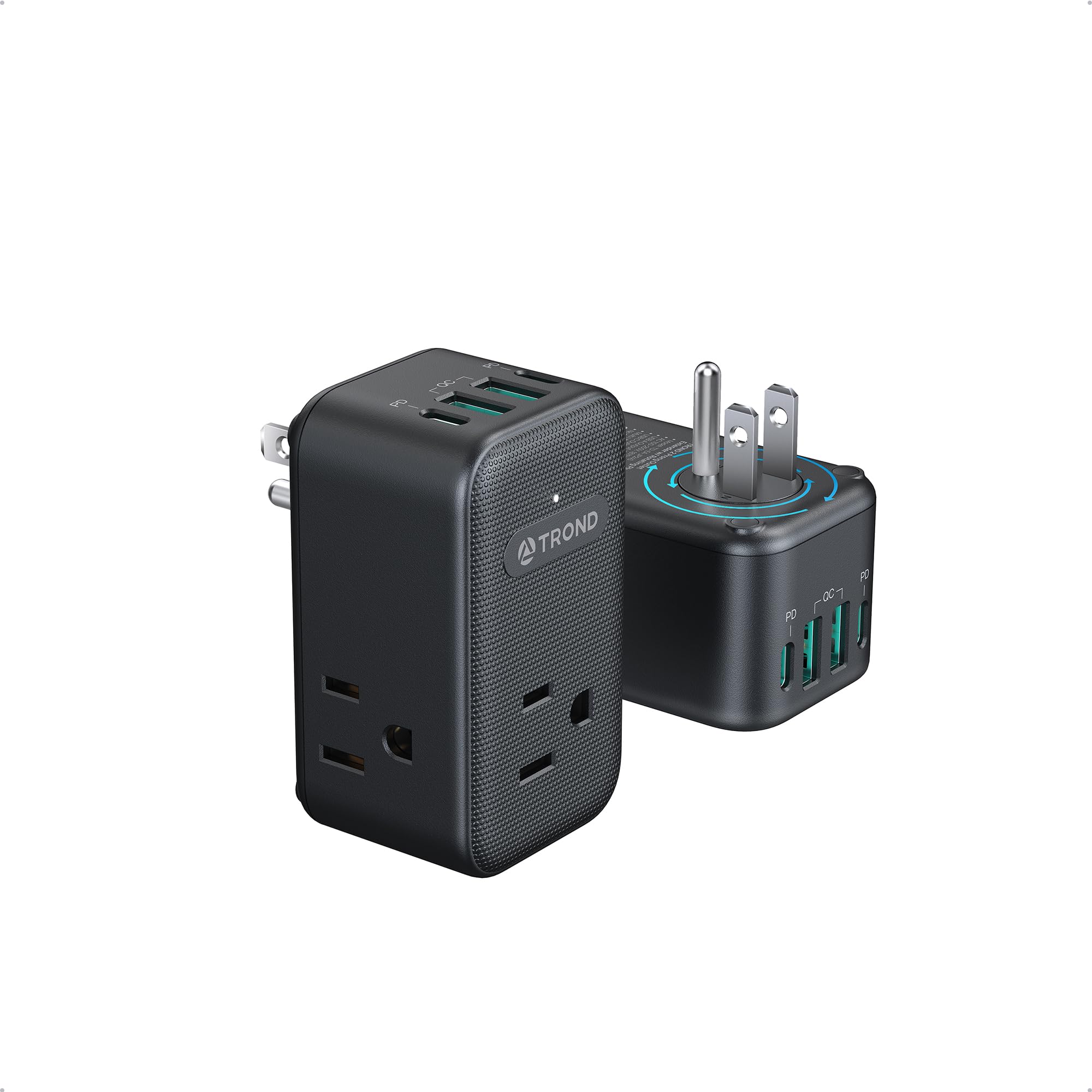 TROND Multi Plug: 3 Outlets + USB-C Charger -8
