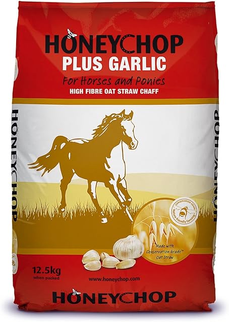 Honeychop Plus Garlic for Horses and Ponies, 12.5 kg