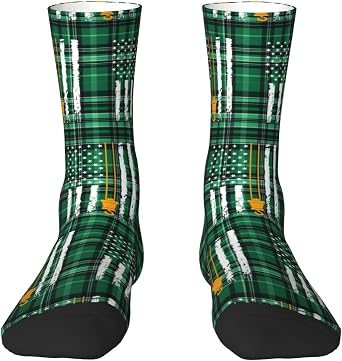 Lifting Hook Thin America Flag Mid Calf Socks Lightweight Durable Crew Socks For Men Women