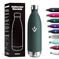 Borraccia Termica 1L, Bottiglia Senza BPA