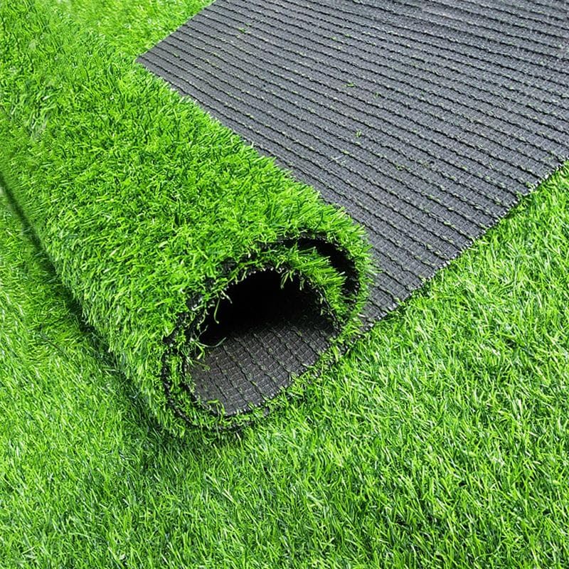 All Dimensions Light 20mm 2 x 11 Feet Artificial Green Grass Carpet Mat for Balcony| Grass Mat for Floor, Home Decoration| Indoor and Outdoor Use| Entrace Mats|Easy to Wash| Waterproof Mats|-image-20