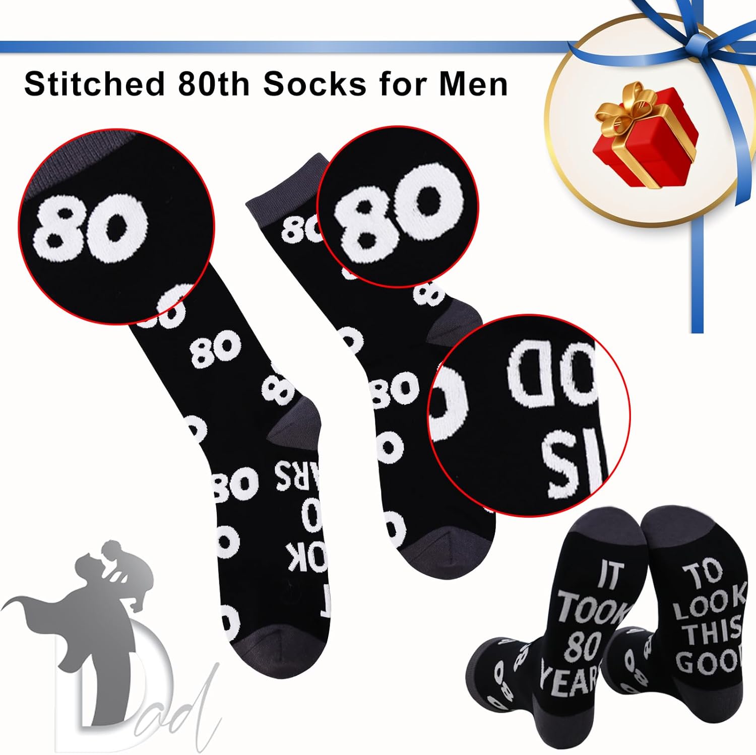 Unique Stitch Novelty Socks for Fathers Day - Image 4