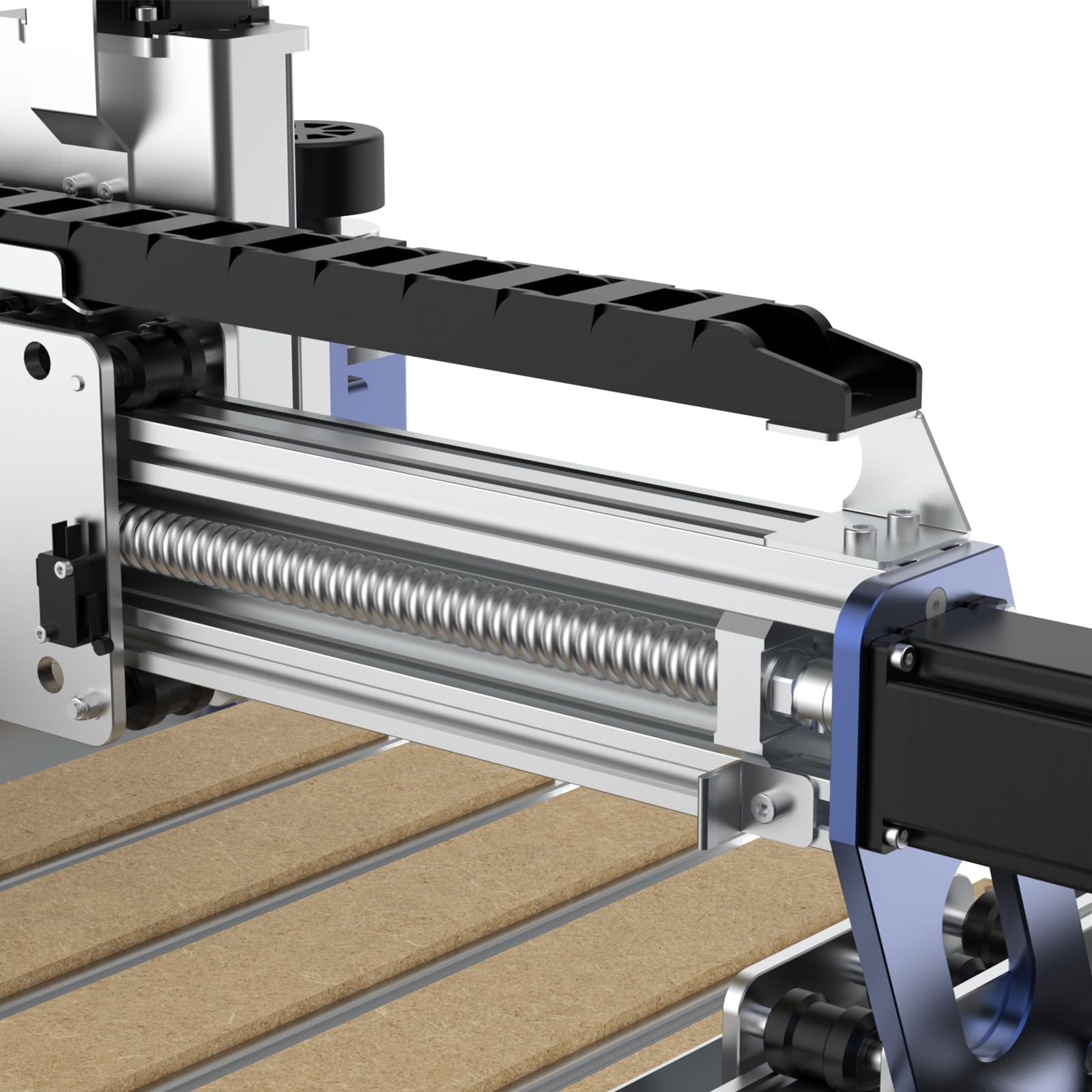 SainSmart Upgrade CNC-Fräsmaschine mit Closed-Loop-Motor und Kugelumlaufspindel PROVerXL 4030 V2, 3-Achsen-Graviermaschine für Holz, Metall, Acryl, PCB, MDF, Arbeitsbereich 400 x 300 x 110 mm
