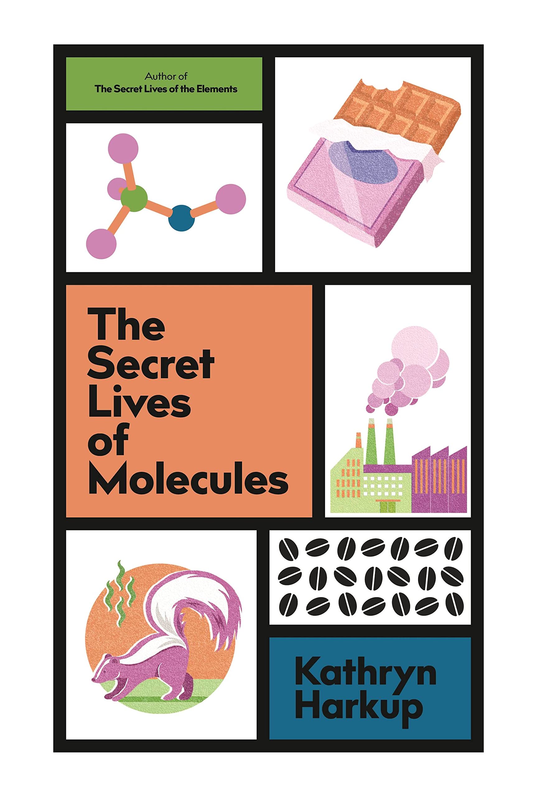 The Secret Lives of Molecules by Kathryn Harkup HARDBACK 9781529425093