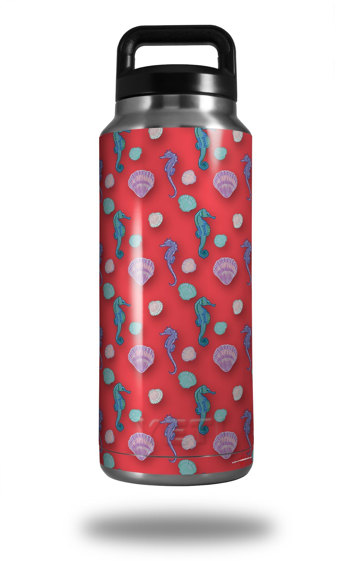 Amazon.com: WraptorSkinz Skin Decal Wrap for Yeti Rambler Bottle 36oz  Seahorses and Shells Coral (YETI NOT INCLUDED) : Sports & Outdoors