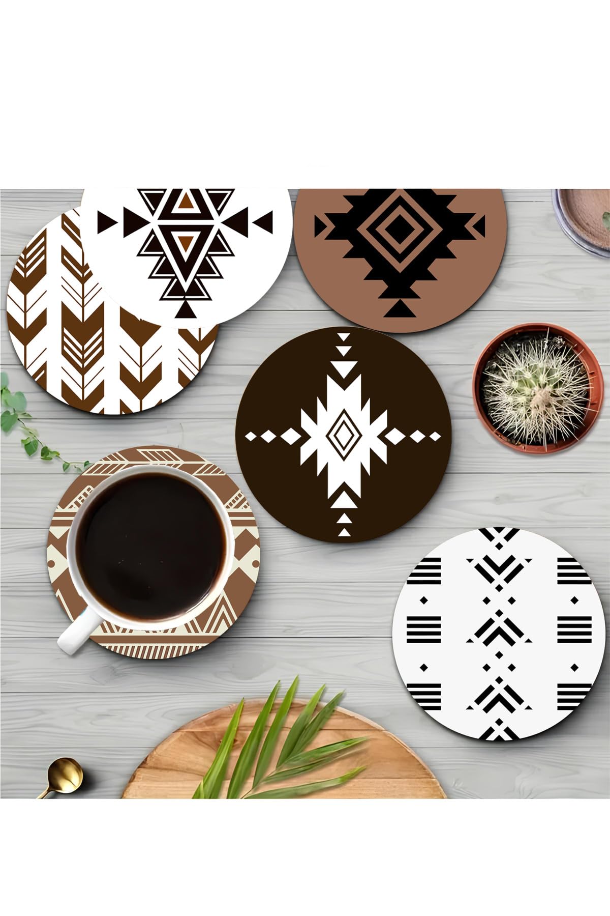 kutuTR KupaAltı – Tribal Desenler (6'lı Set) BRD-016